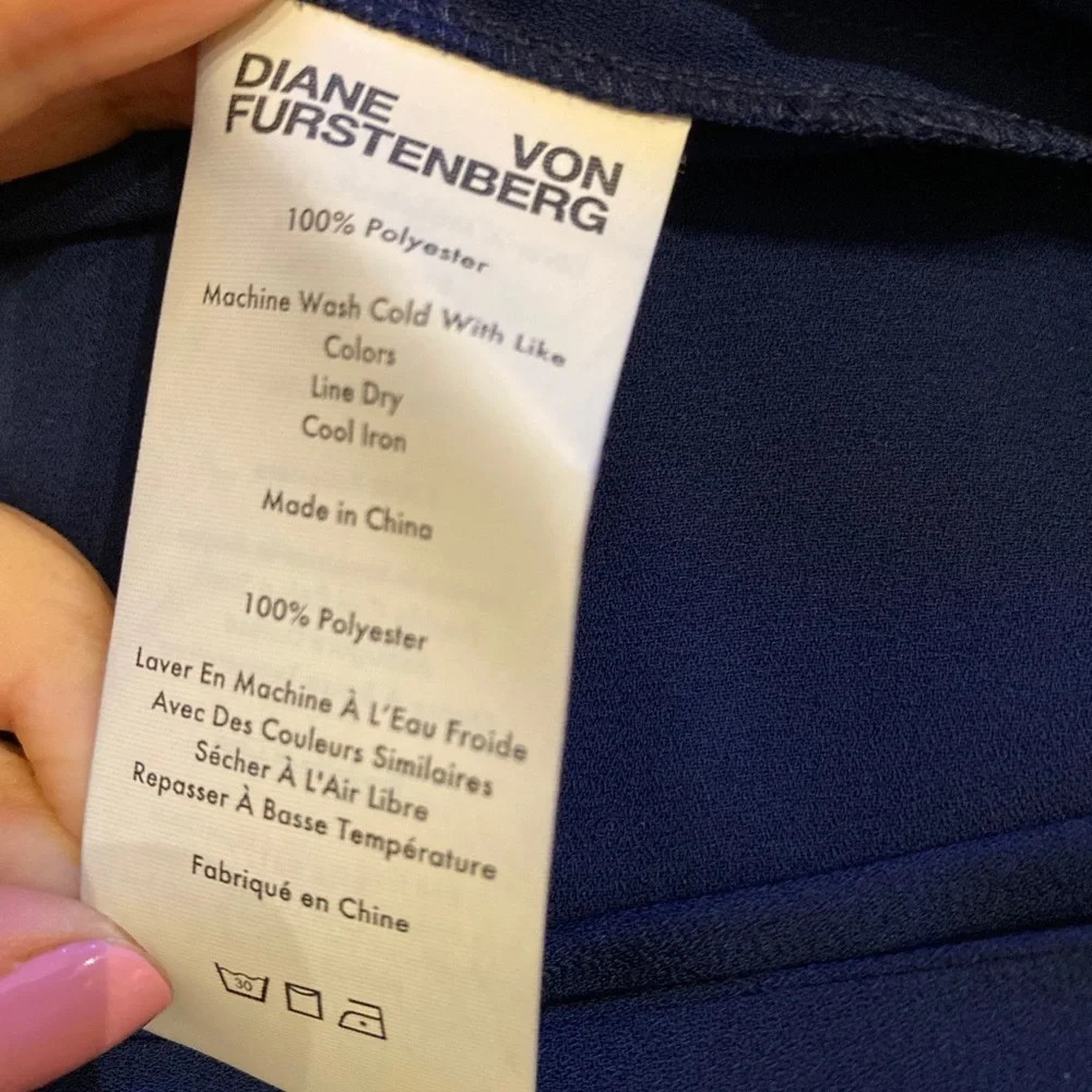 Diane von Furstenberg dress size large - Picture 9 of 10